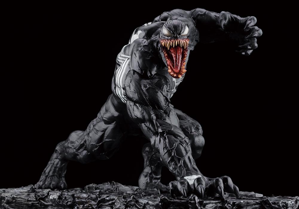 Kotobukiya 1/10 Marvel Universe Series Venom Renewal Edition ARTFX+, Pre-painted PVC Statue