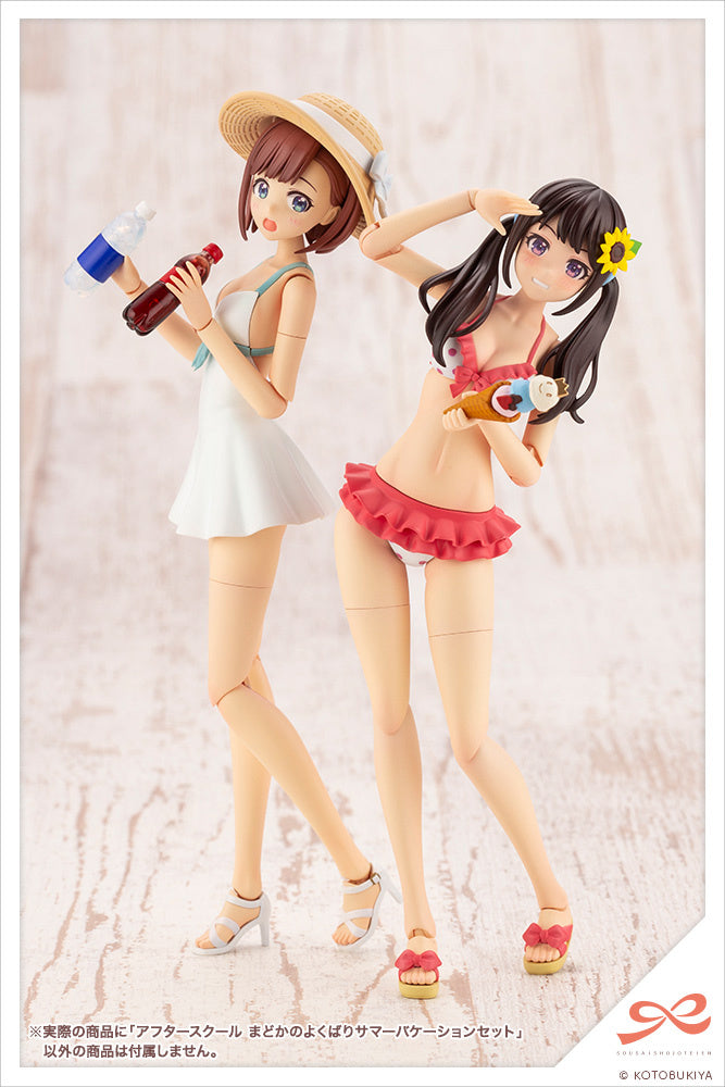 Kotobukiya 1/10 Sousai Shojo Teien Series After School Madoka's Well-Deserved Summer Vacation Set