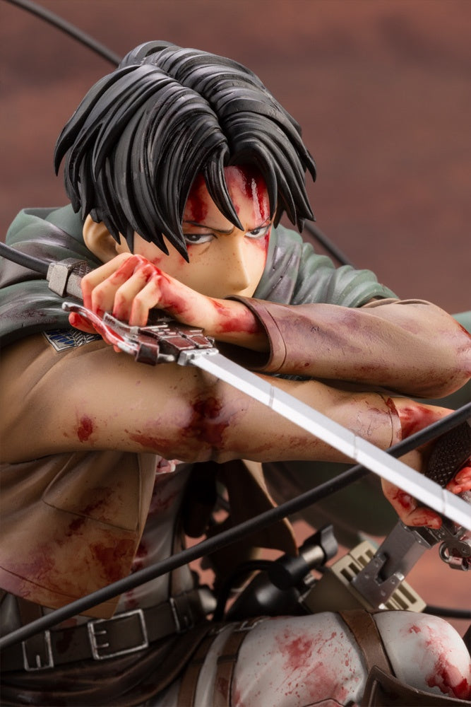 Kotobukiya 1/7 Attack on Titan Series ARTFX J Levi Fortitude ver., Pre-Painted PVC Statue