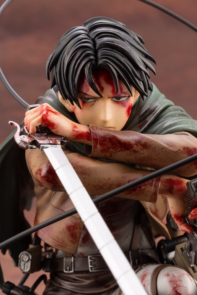 Kotobukiya 1/7 Attack on Titan Series ARTFX J Levi Fortitude ver., Pre-Painted PVC Statue