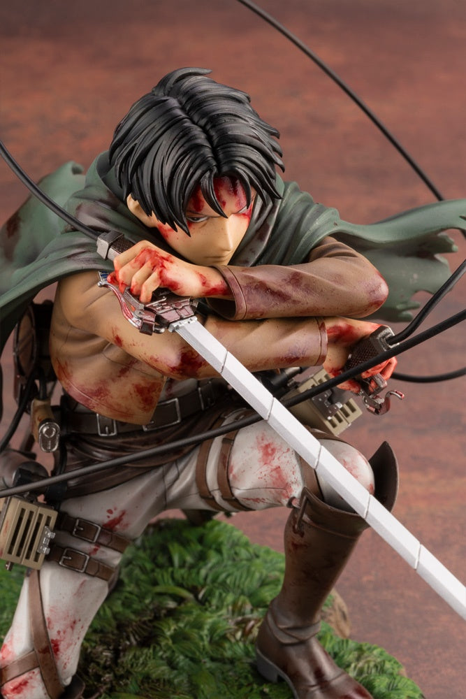 Kotobukiya 1/7 Attack on Titan Series ARTFX J Levi Fortitude ver., Pre-Painted PVC Statue