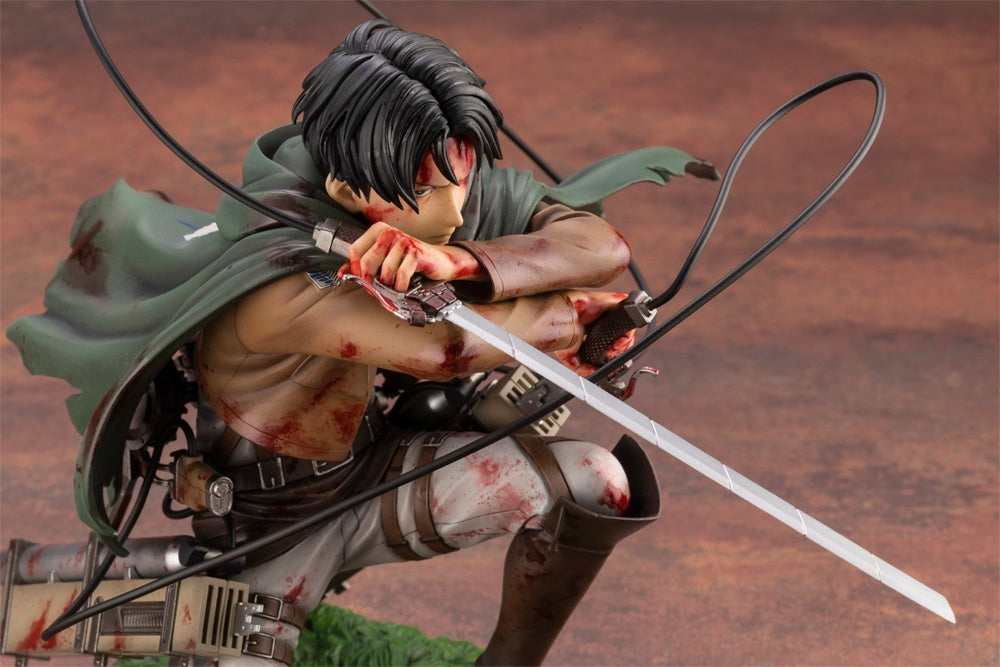 Kotobukiya 1/7 Attack on Titan Series ARTFX J Levi Fortitude ver., Pre-Painted PVC Statue