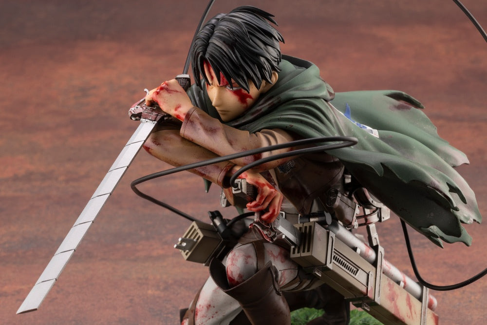 Kotobukiya 1/7 Attack on Titan Series ARTFX J Levi Fortitude ver., Pre-Painted PVC Statue