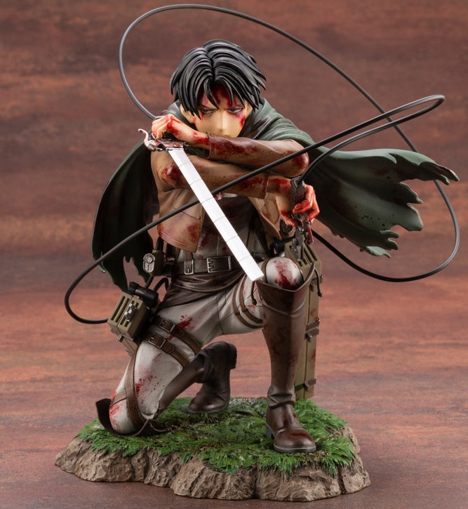 Kotobukiya 1/7 Attack on Titan Series ARTFX J Levi Fortitude ver., Pre-Painted PVC Statue