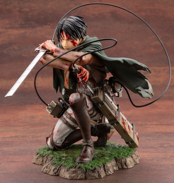 Kotobukiya 1/7 Attack on Titan Series ARTFX J Levi Fortitude ver., Pre-Painted PVC Statue