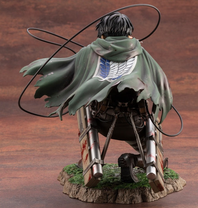 Kotobukiya 1/7 Attack on Titan Series ARTFX J Levi Fortitude ver., Pre-Painted PVC Statue