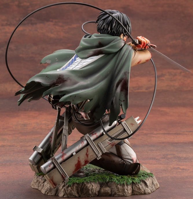 Kotobukiya 1/7 Attack on Titan Series ARTFX J Levi Fortitude ver., Pre-Painted PVC Statue