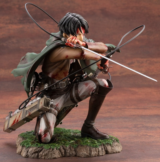 Kotobukiya 1/7 Attack on Titan Series ARTFX J Levi Fortitude ver., Pre-Painted PVC Statue