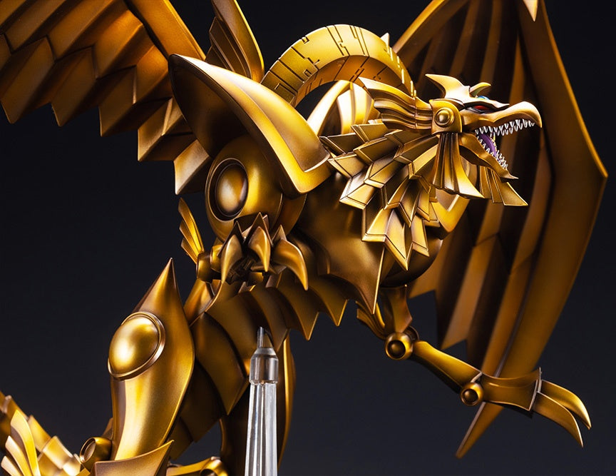 Kotobukiya YU-GI-OH Series The Winged Dragon of Ra Egyptian God Statue, Pre-painted PVC Statue