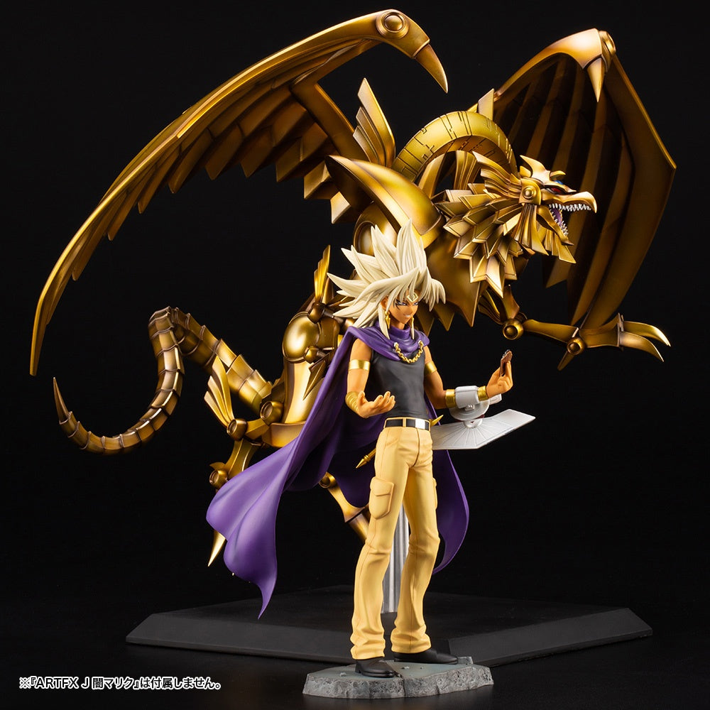 Kotobukiya YU-GI-OH Series The Winged Dragon of Ra Egyptian God Statue, Pre-painted PVC Statue