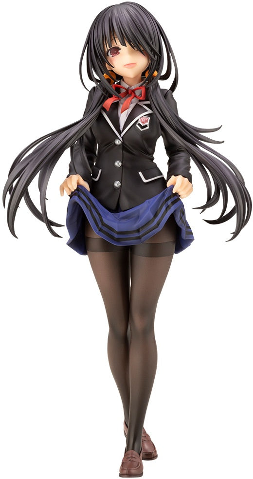 Kotobukiya 1/7 Date A Live IV Series Kurumi Tokisaki School Uniform Ver. Pre-Painted PVC Statue