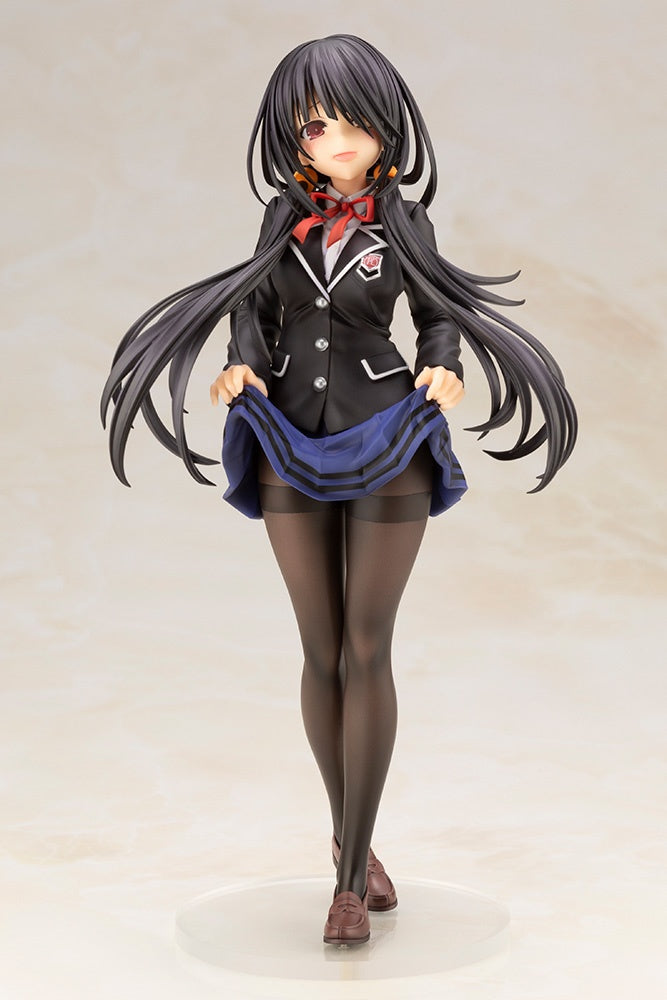 Kotobukiya 1/7 Date A Live IV Series Kurumi Tokisaki School Uniform Ver. Pre-Painted PVC Statue