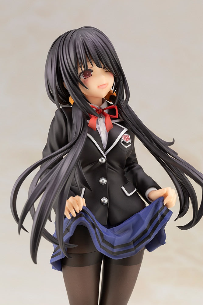 Kotobukiya 1/7 Date A Live IV Series Kurumi Tokisaki School Uniform Ver. Pre-Painted PVC Statue