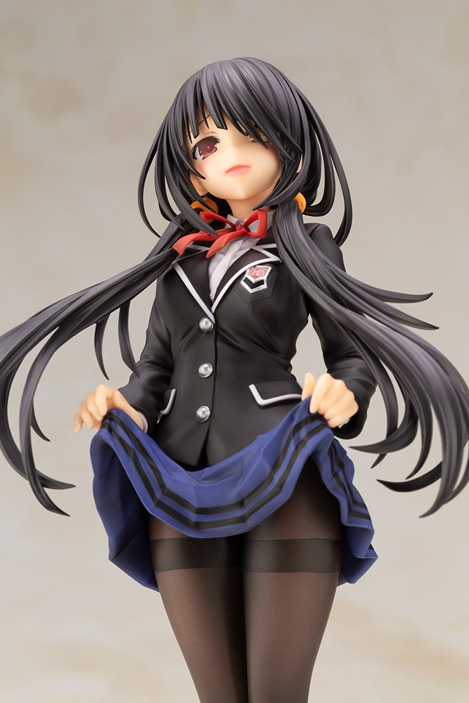 Kotobukiya 1/7 Date A Live IV Series Kurumi Tokisaki School Uniform Ver. Pre-Painted PVC Statue