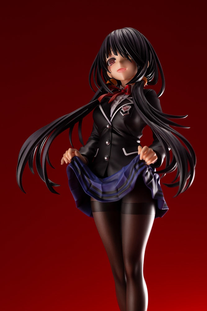 Kotobukiya 1/7 Date A Live IV Series Kurumi Tokisaki School Uniform Ver. Pre-Painted PVC Statue