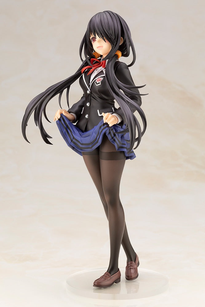 Kotobukiya 1/7 Date A Live IV Series Kurumi Tokisaki School Uniform Ver. Pre-Painted PVC Statue