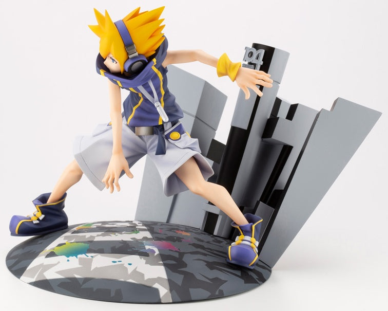 Kotobukiya 1/8 The World Ends with You The Animation Series : ARTFX J Neku, Pre-painted PVC Statue