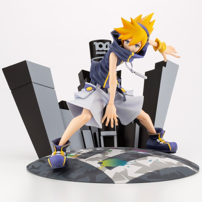 Kotobukiya 1/8 The World Ends with You The Animation Series : ARTFX J Neku, Pre-painted PVC Statue