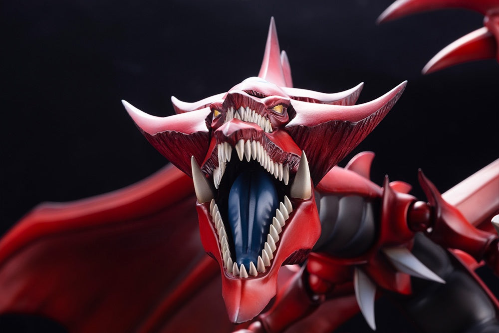 Kotobukiya YU-GI-OH Series Slifer the Sky Dragon Egyptian God Statue, Pre-painted PVC Statue