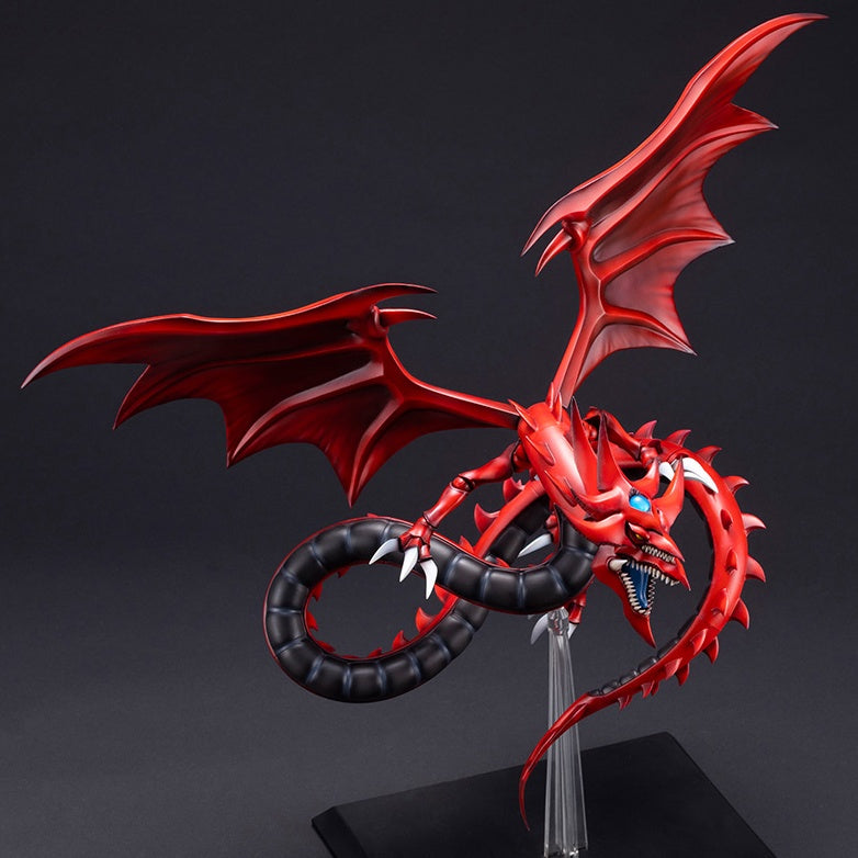 Kotobukiya YU-GI-OH Series Slifer the Sky Dragon Egyptian God Statue, Pre-painted PVC Statue