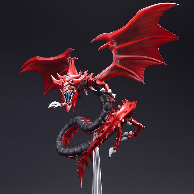 Kotobukiya YU-GI-OH Series Slifer the Sky Dragon Egyptian God Statue, Pre-painted PVC Statue - P-REX Hobby