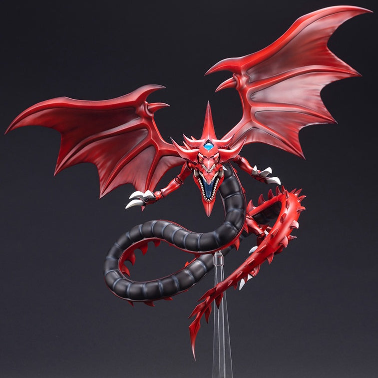 Kotobukiya YU-GI-OH Series Slifer the Sky Dragon Egyptian God Statue, Pre-painted PVC Statue - P-REX Hobby