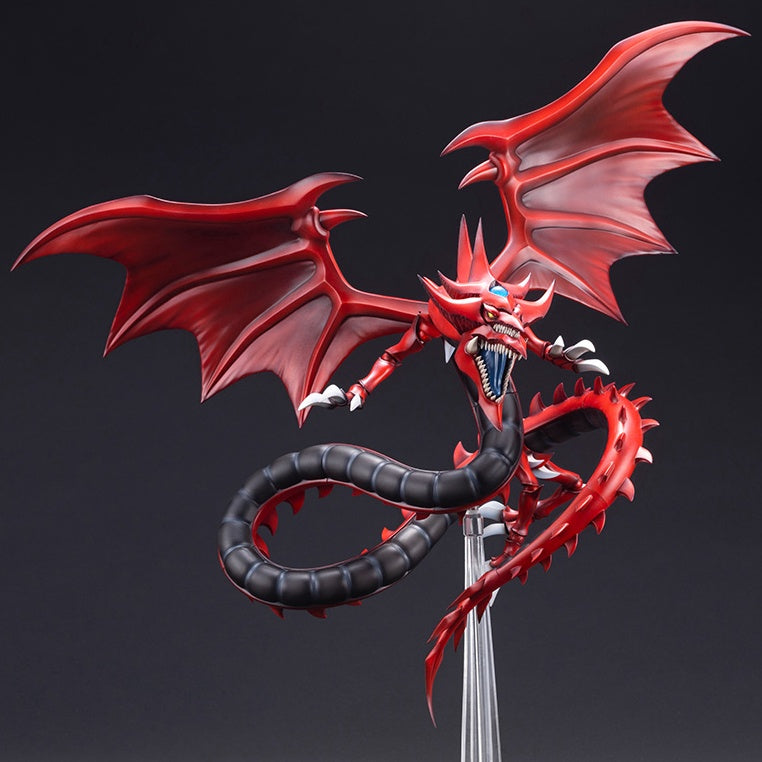 Kotobukiya YU-GI-OH Series Slifer the Sky Dragon Egyptian God Statue, Pre-painted PVC Statue