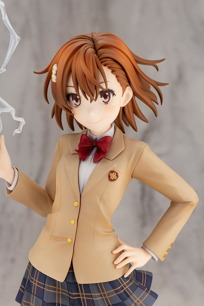 Kotobukiya 1/7 A Certain Scientific Railgun T Series Misaka Mikoto 15th Anniversary Ver., Pre-Painted PVC Statue