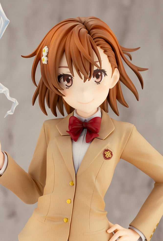 Kotobukiya 1/7 A Certain Scientific Railgun T Series Misaka Mikoto 15th Anniversary Ver., Pre-Painted PVC Statue