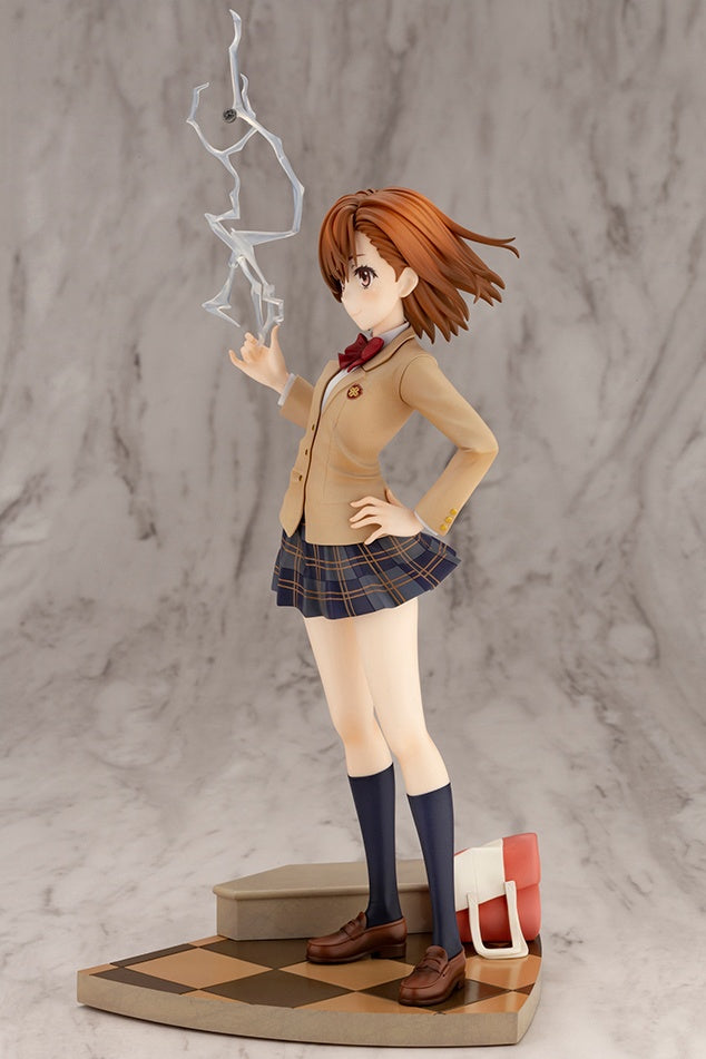 Kotobukiya 1/7 A Certain Scientific Railgun T Series Misaka Mikoto 15th Anniversary Ver., Pre-Painted PVC Statue