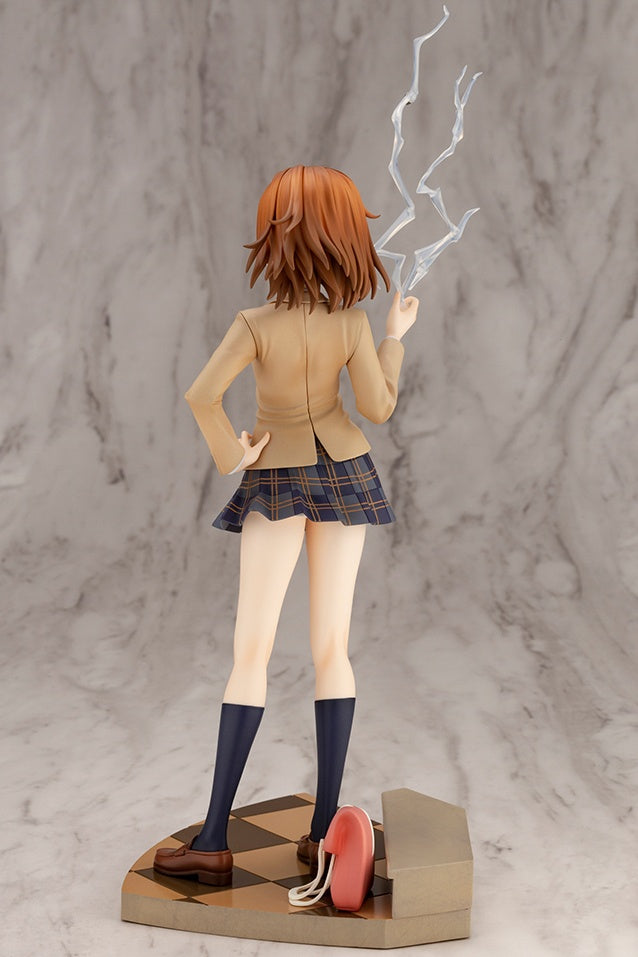 Kotobukiya 1/7 A Certain Scientific Railgun T Series Misaka Mikoto 15th Anniversary Ver., Pre-Painted PVC Statue