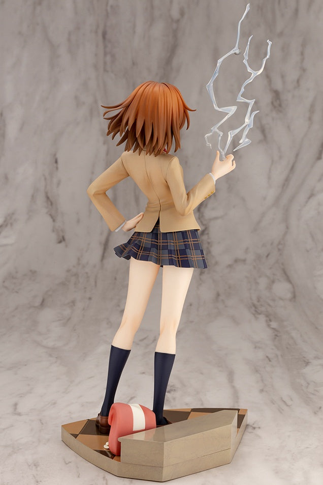 Kotobukiya 1/7 A Certain Scientific Railgun T Series Misaka Mikoto 15th Anniversary Ver., Pre-Painted PVC Statue