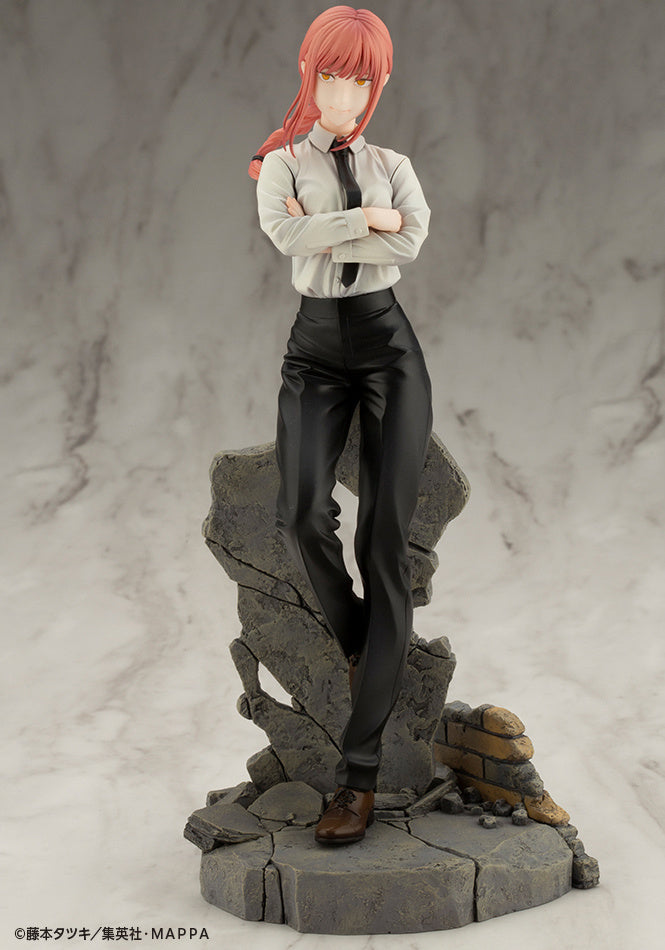 Kotobukiya 1/8 Chainsaw Man Series Artfx J Makima, Pre-Painted PVC Statue