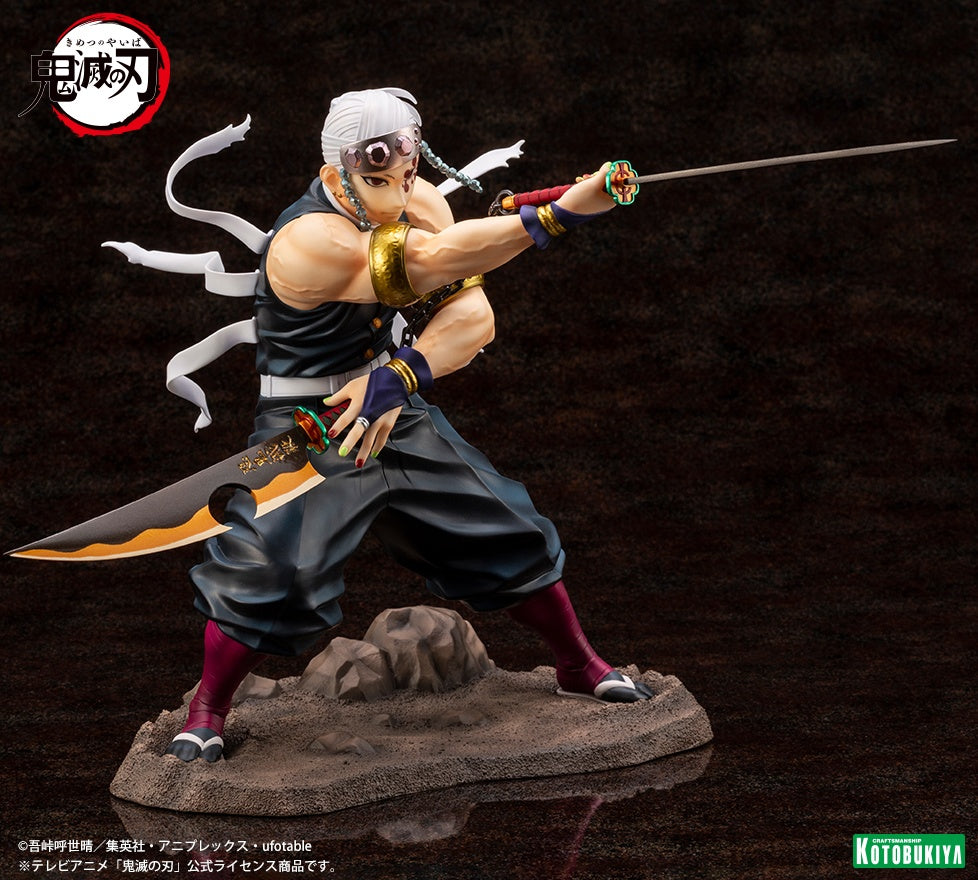 Kotobukiya 1/8 Demon Slayer: Kimetsu no Yaiba Series ARTFX J Tengen Uzui Scale Figue