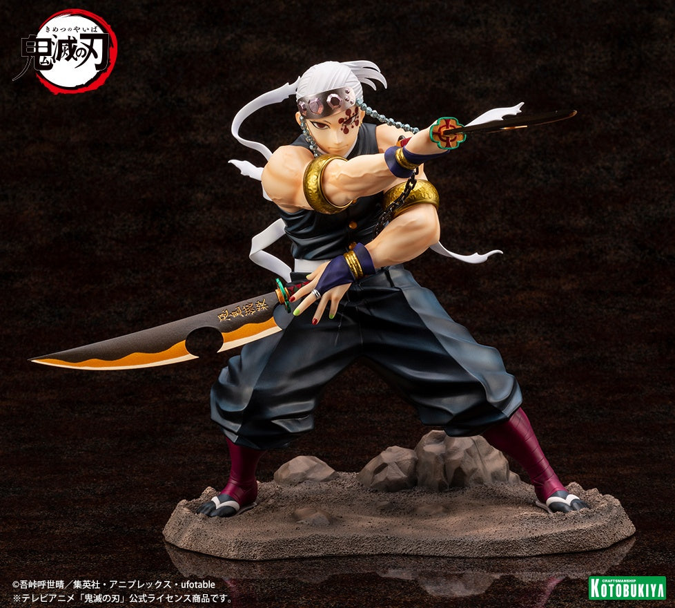 Kotobukiya 1/8 Demon Slayer: Kimetsu no Yaiba Series ARTFX J Tengen Uzui Scale Figue