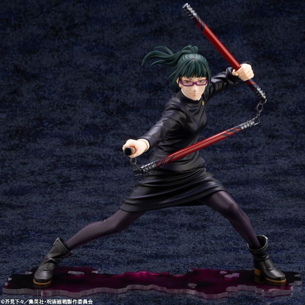 Kotobukiya 1/8 Jujutsu Kaisen Series ARTFX J Maki Zen'In, Pre-Painted PVC Statue