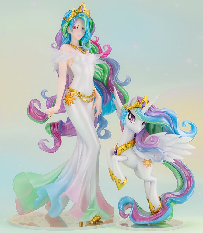 Kotobukiya 1/7 My Little Pony Princess Celestia Bishoujo, Pre-Painted PVC Statue