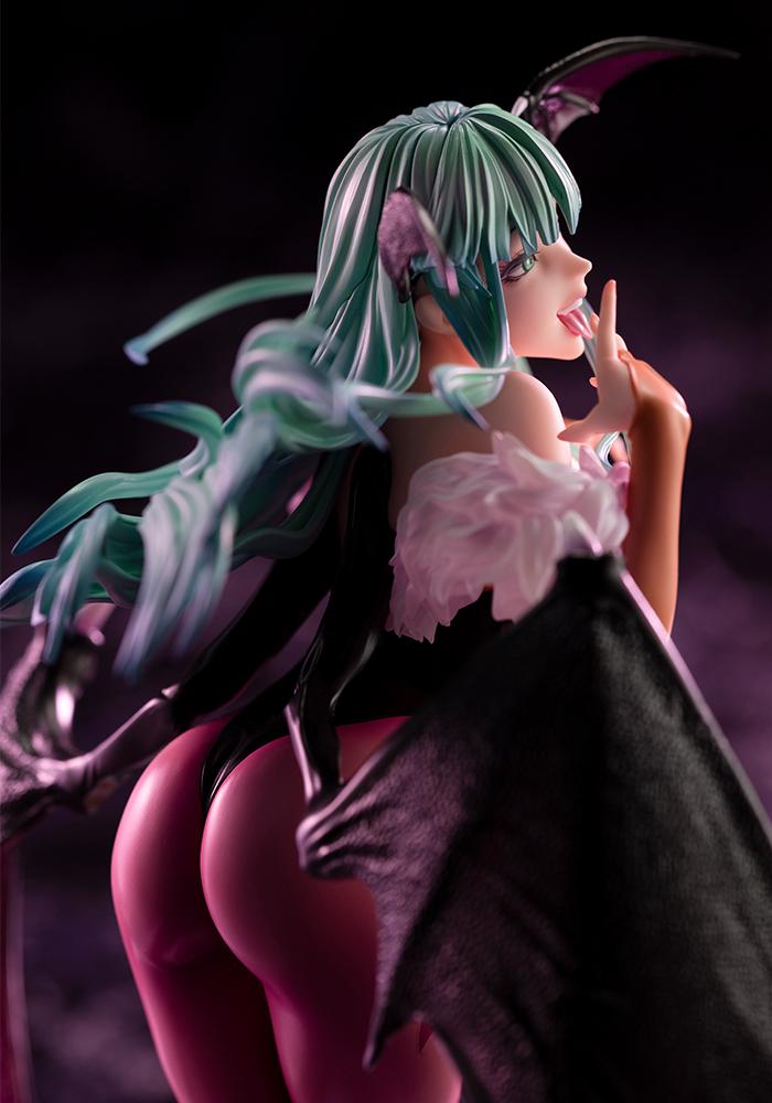 Kotobukiya 1/7 Darkstalkers Series Morrigan Bishoujo, Pre-Painted PVC Statue