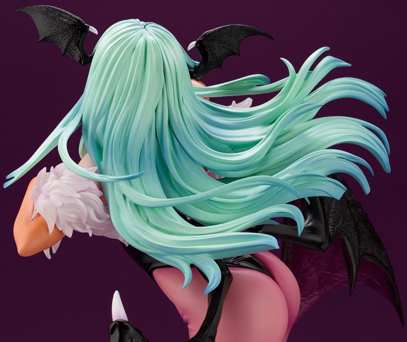 Kotobukiya 1/7 Darkstalkers Series Morrigan Bishoujo, Pre-Painted PVC Statue