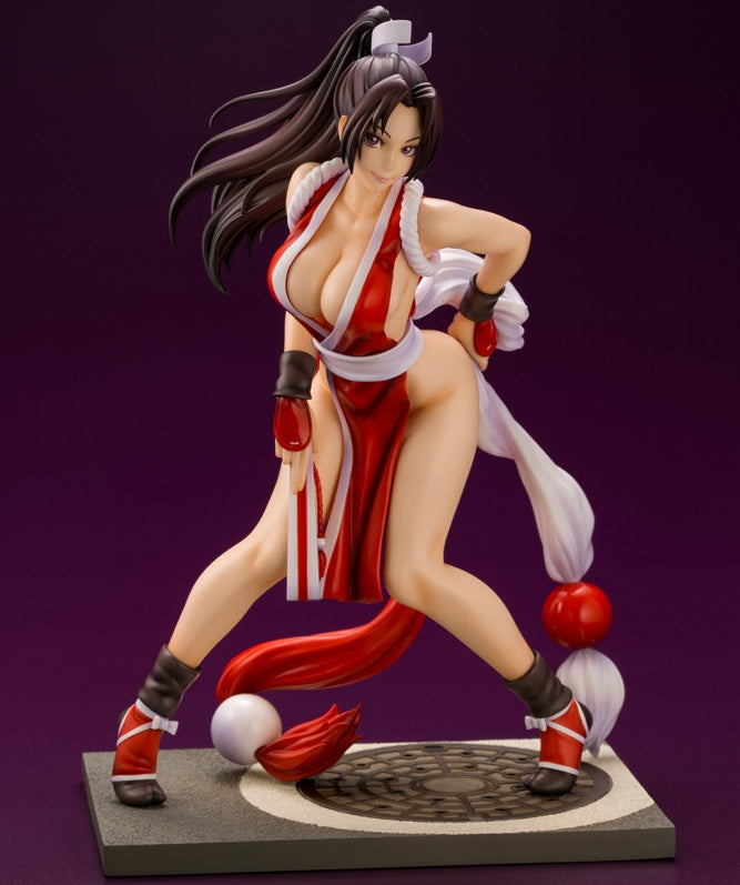 Kotobukiya 1/7 The King Of Fighters '98 Series SNK Mai Shiranui Bishoujo, Pre-Painted PVC Statue