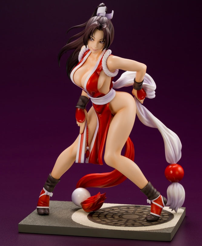 Kotobukiya 1/7 The King Of Fighters '98 Series SNK Mai Shiranui Bishoujo, Pre-Painted PVC Statue - P-REX Hobby