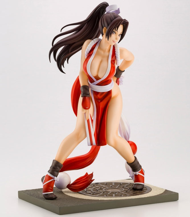 Kotobukiya 1/7 The King Of Fighters '98 Series SNK Mai Shiranui Bishoujo, Pre-Painted PVC Statue - P-REX Hobby