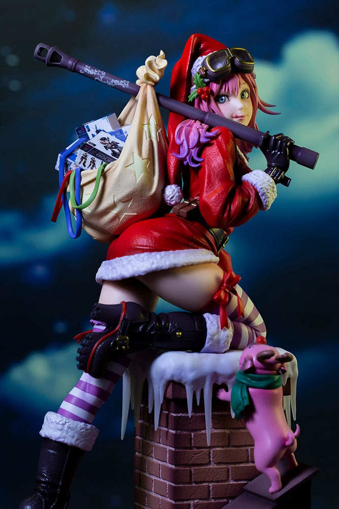 Kotobukiya 1/7 Plastic Angels Anje Come Down The Chimney Bishoujo, Pre-Painted PVC Statue