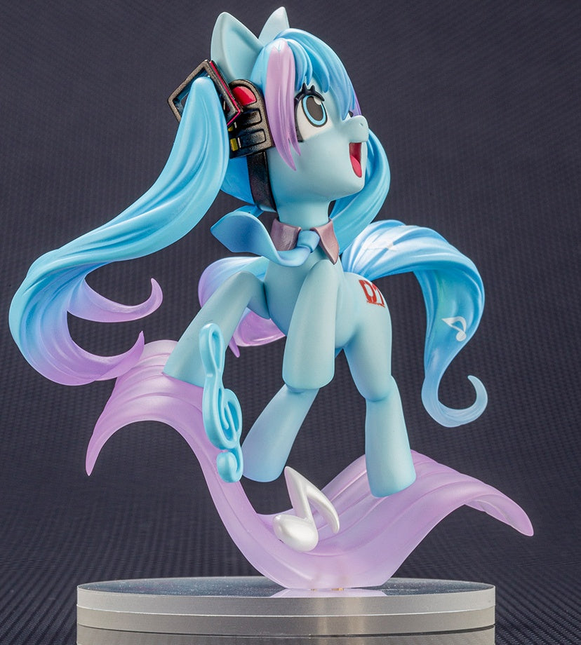 Kotobukiya 1/7 Hatsune Miku Feat. My Little Pony Bishoujo Statue, Pre-Painted PVC Statue