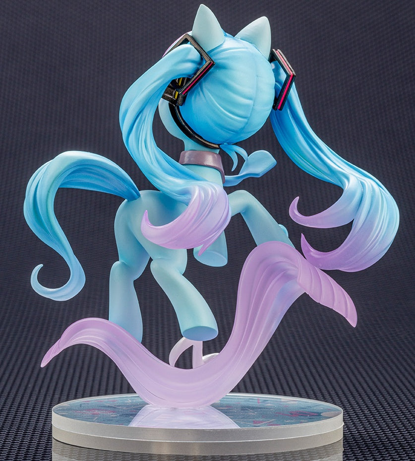 Kotobukiya 1/7 Hatsune Miku Feat. My Little Pony Bishoujo Statue, Pre-Painted PVC Statue