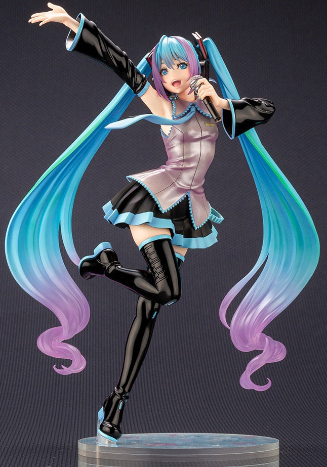 Kotobukiya 1/7 Hatsune Miku Feat. My Little Pony Bishoujo Statue, Pre-Painted PVC Statue