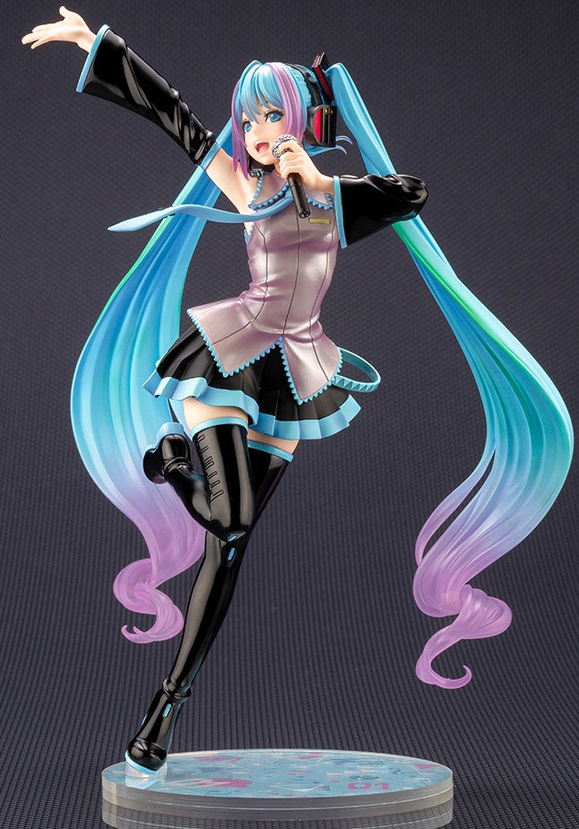 Kotobukiya 1/7 Hatsune Miku Feat. My Little Pony Bishoujo Statue, Pre-Painted PVC Statue