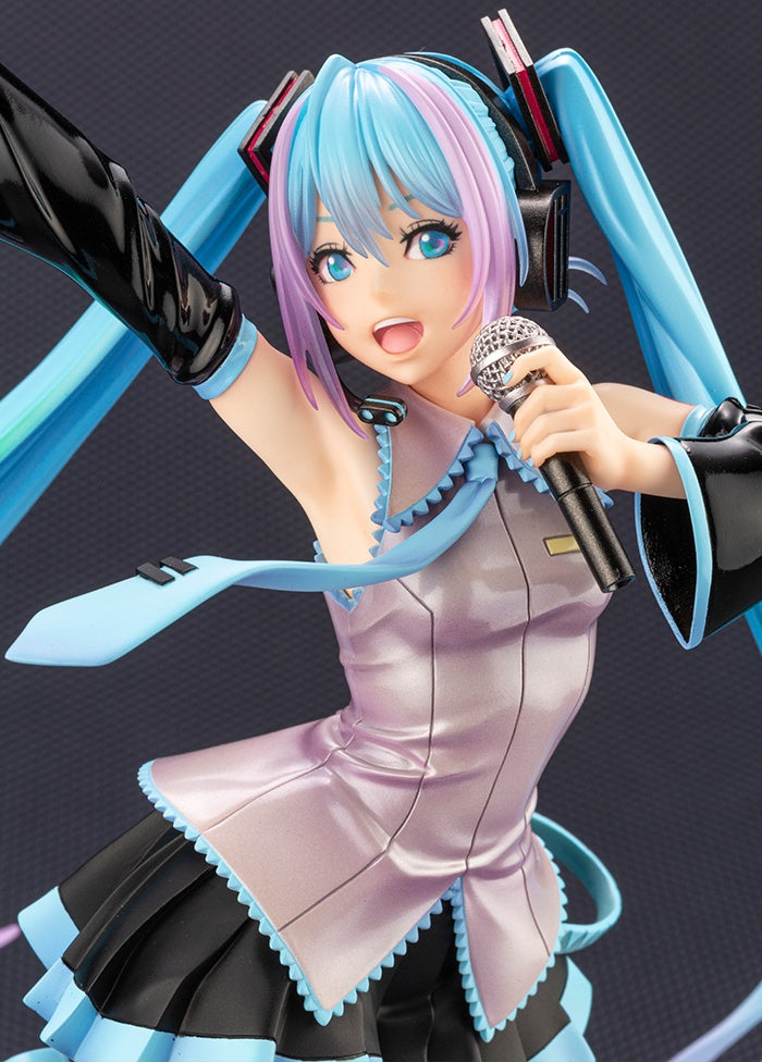 Kotobukiya 1/7 Hatsune Miku Feat. My Little Pony Bishoujo Statue, Pre-Painted PVC Statue