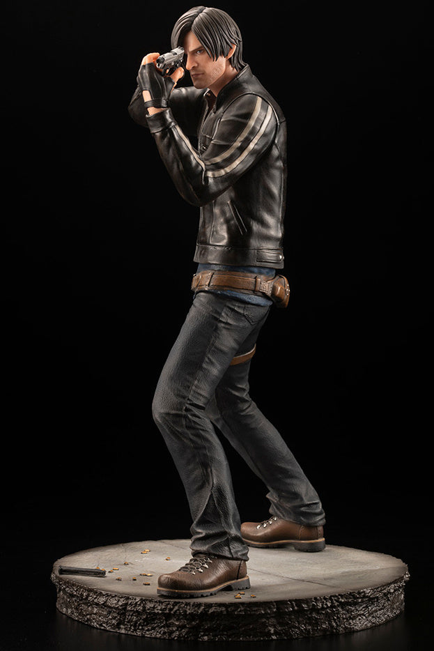 Kotobukiya 1/6 Resident Evil: Vendetta Leon S. Kennedy Renewal Package Artfx Statue