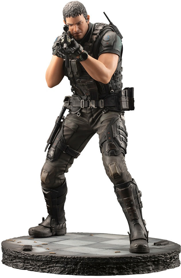 Kotobukiya 1/6 Rresident Evil: Vendetta Chris Redfield Renewal Package Artfx Statue